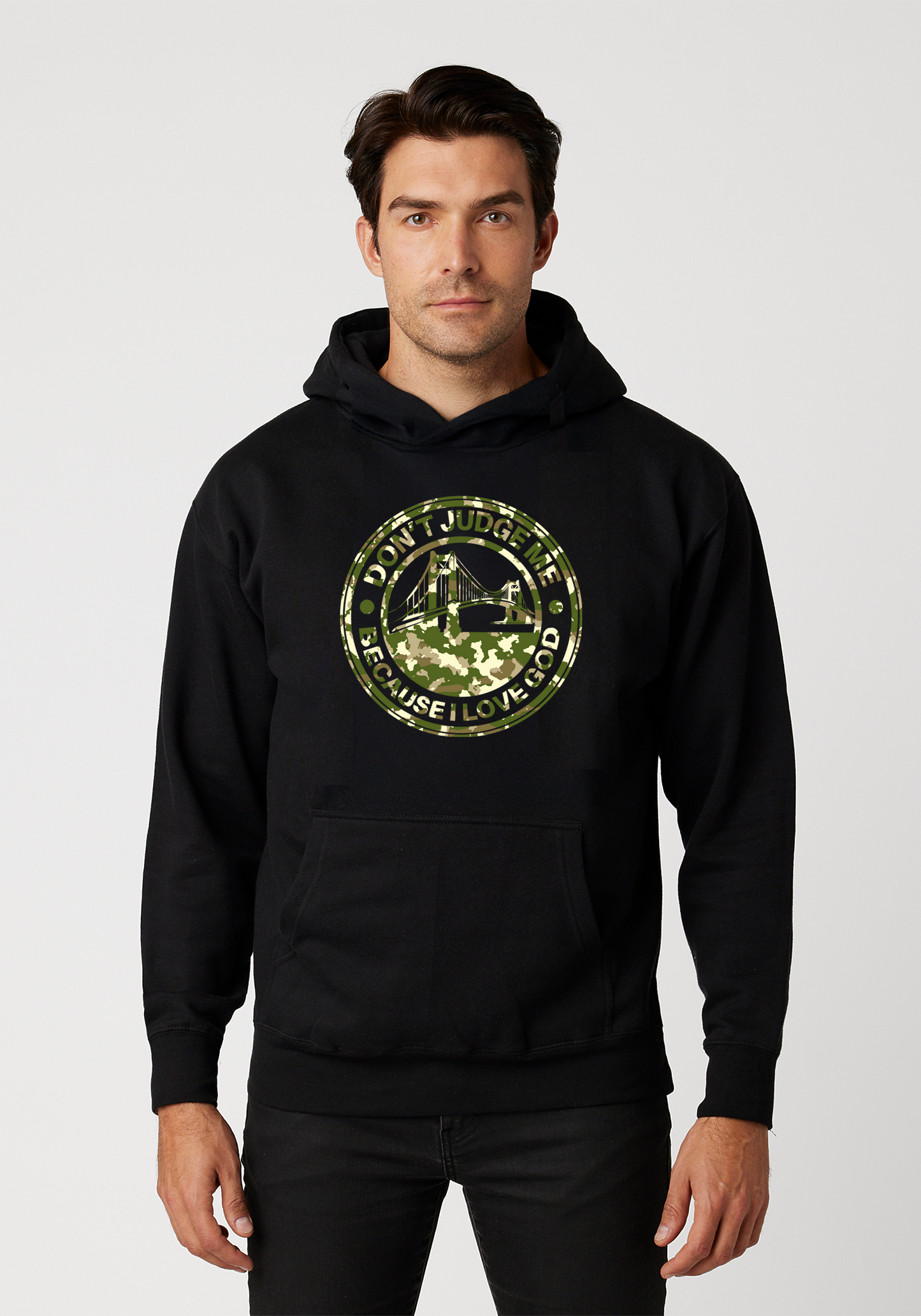 Black – Unisex Faith Hoodie – The Bay