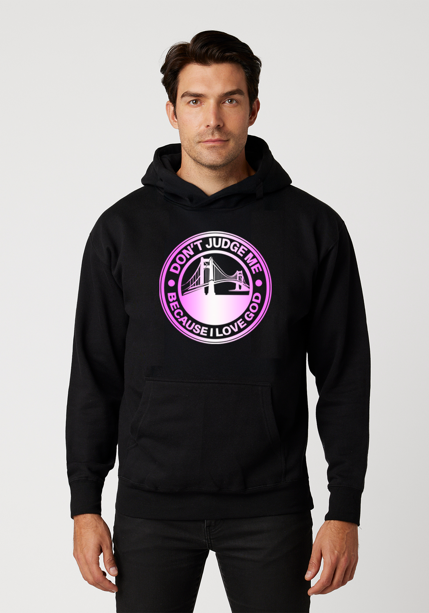 Black – Unisex Faith Hoodie – The Bay