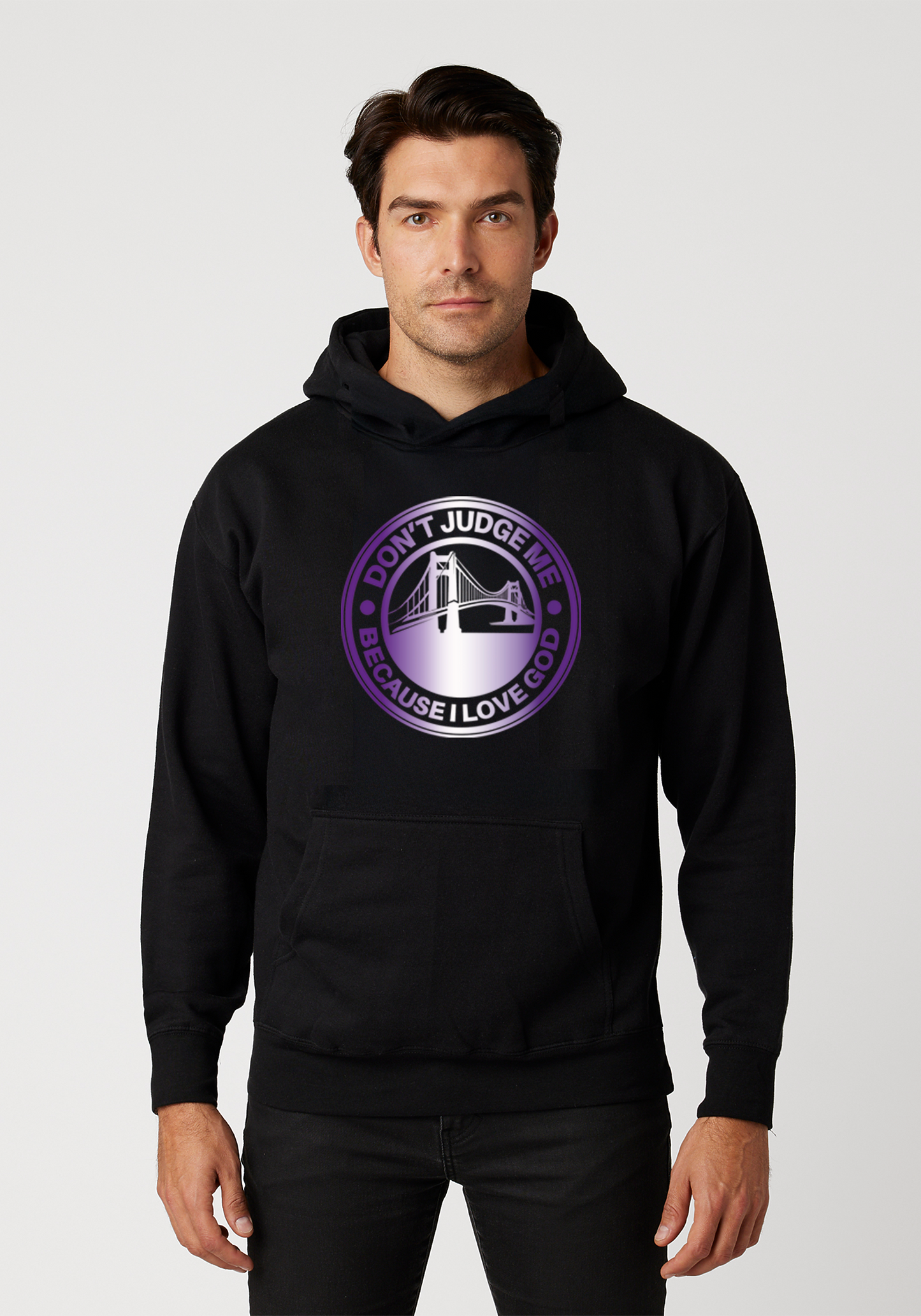 Black – Unisex Faith Hoodie – The Bay