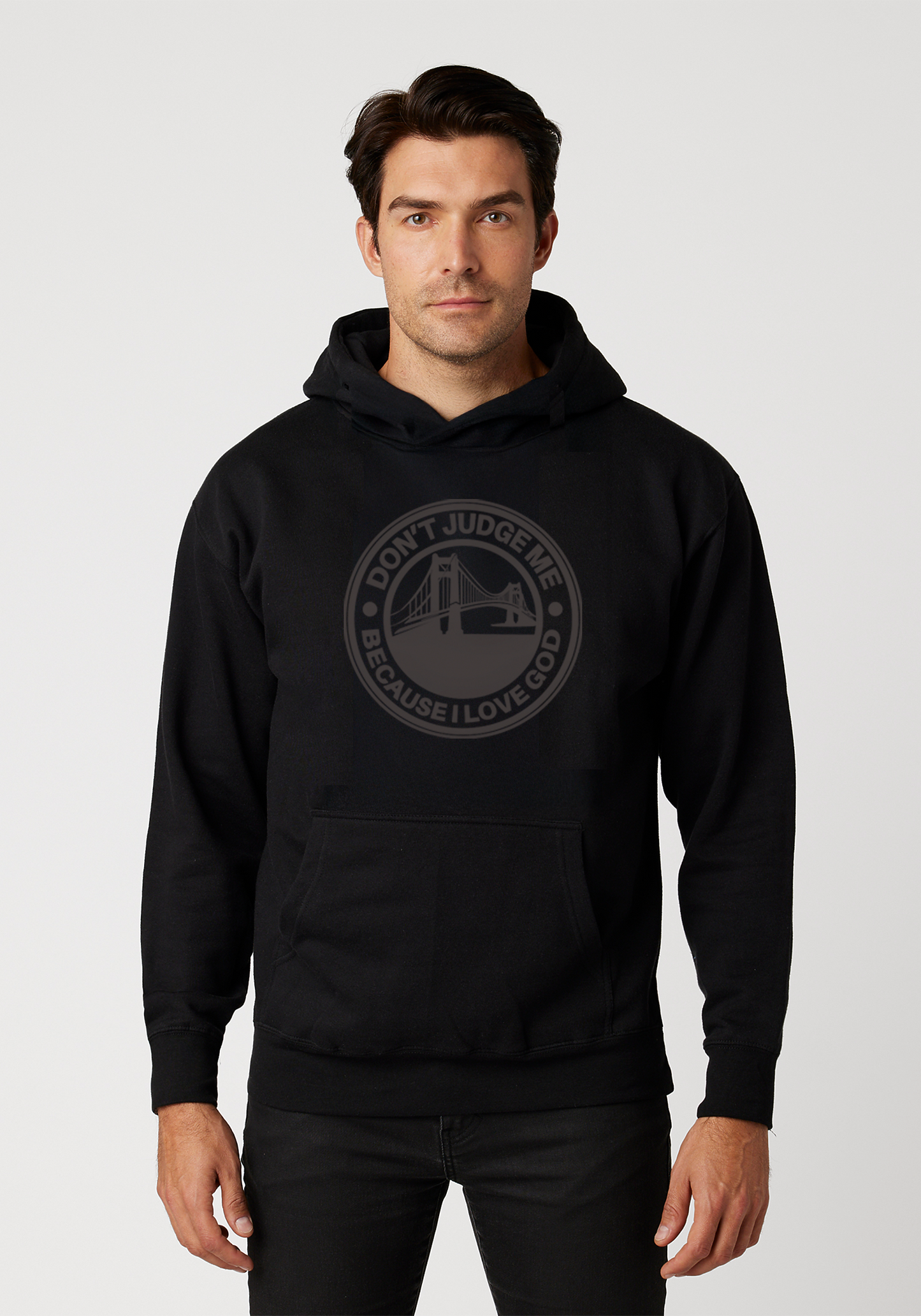 Black – Unisex Faith Hoodie – The Bay