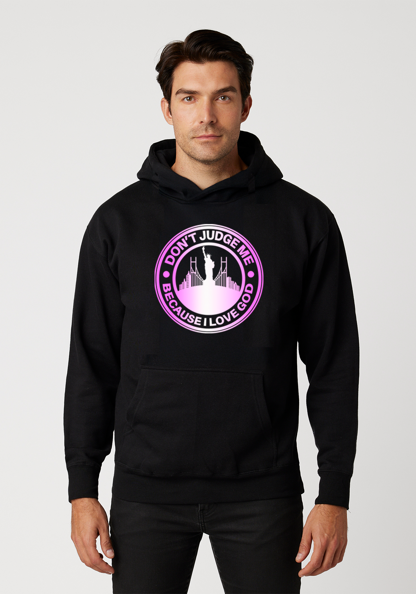 Black – Unisex Faith Hoodie – The City