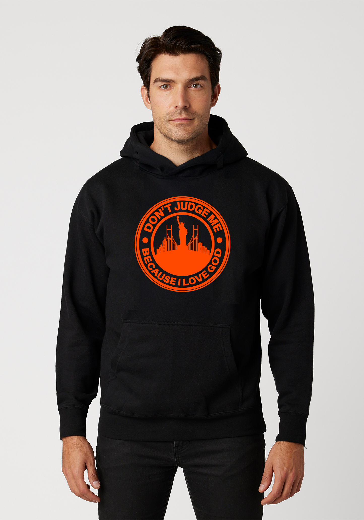 Black – Unisex Faith Hoodie – The City