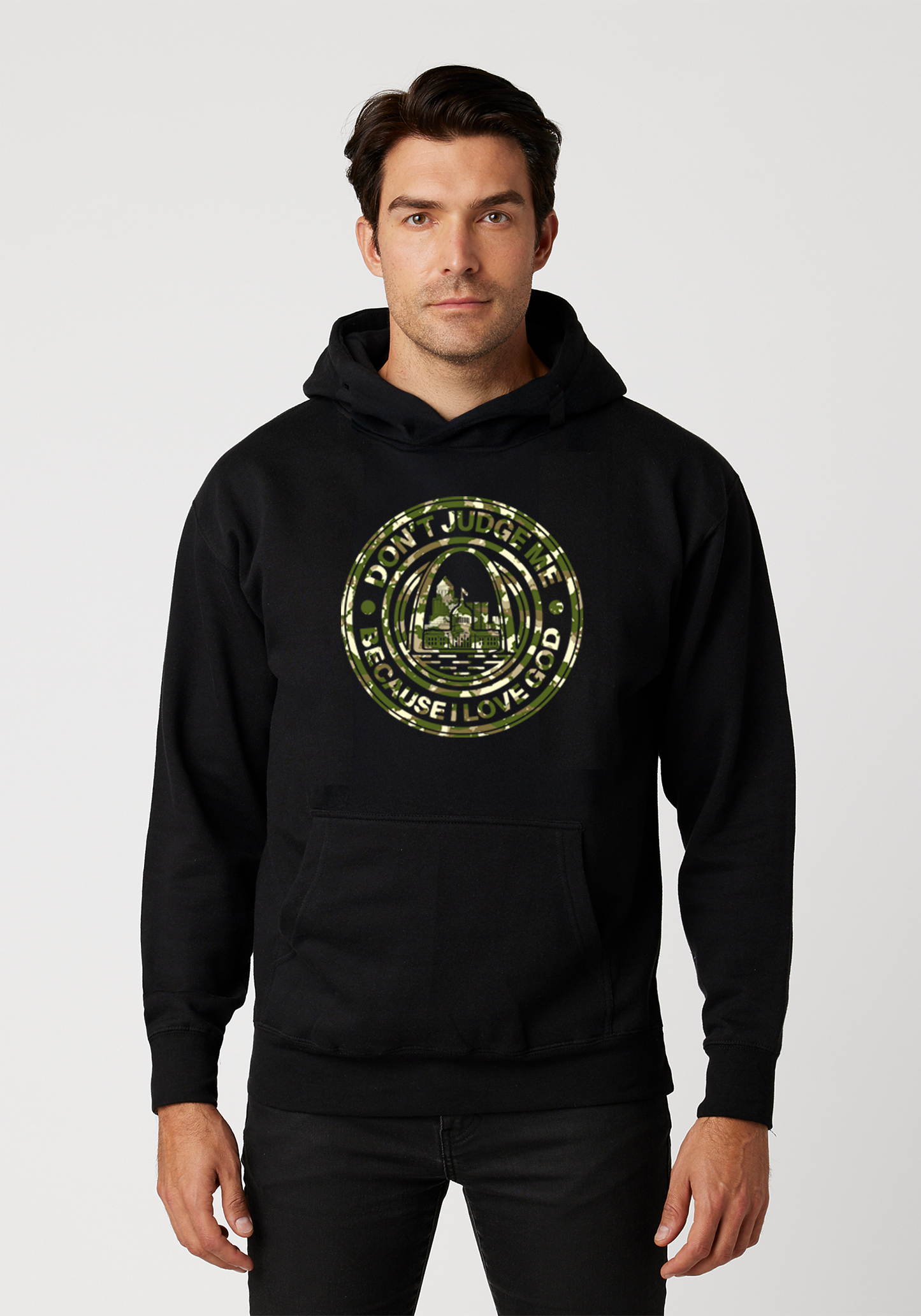 Black – Unisex Faith Hoodie – The Lou