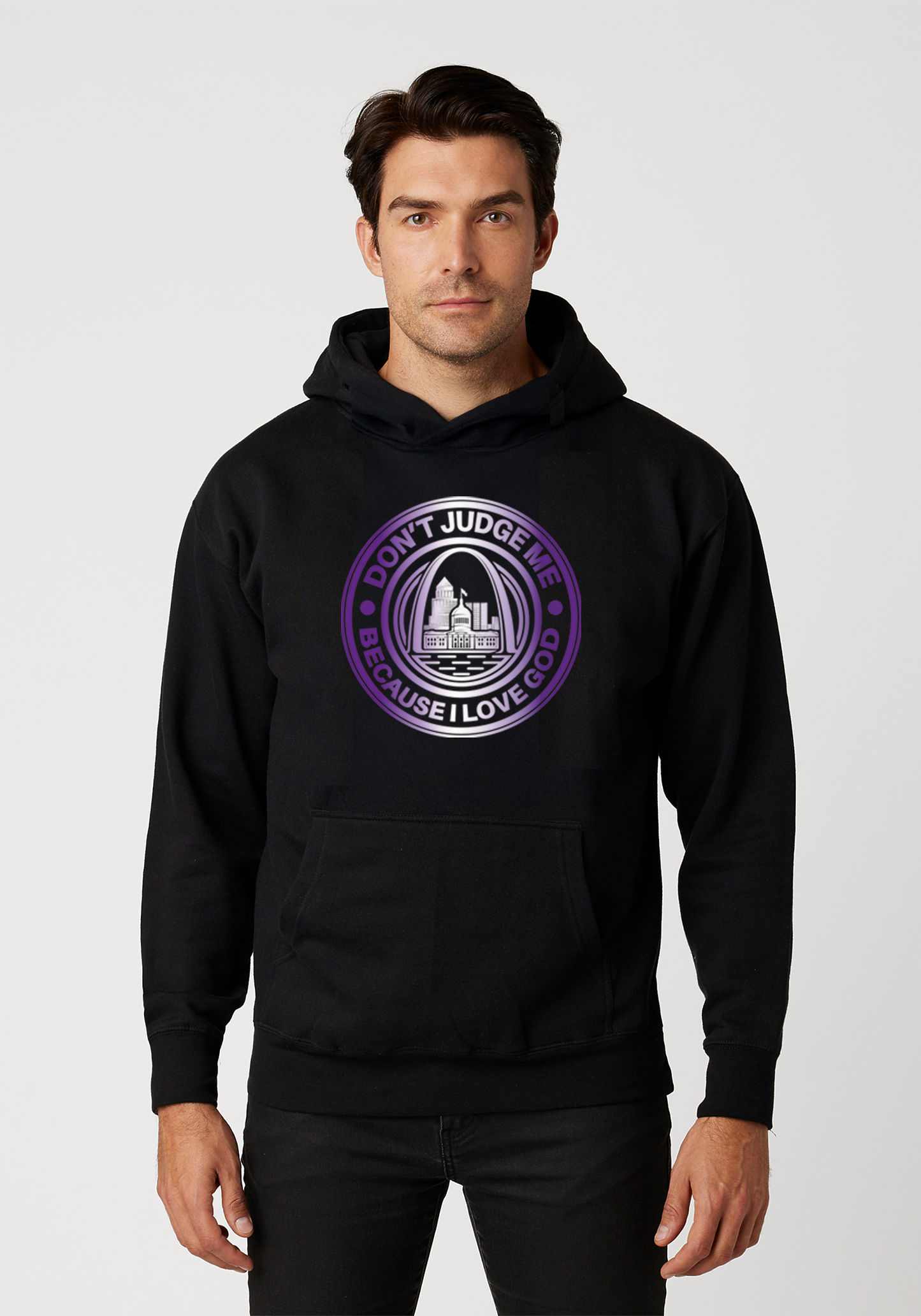 Black – Unisex Faith Hoodie – The Lou