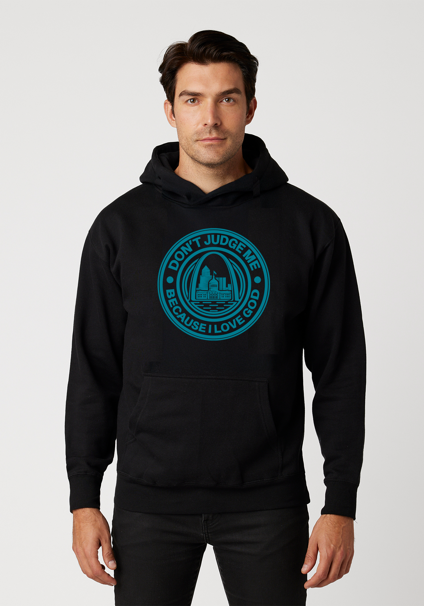 Black – Unisex Faith Hoodie – The Lou