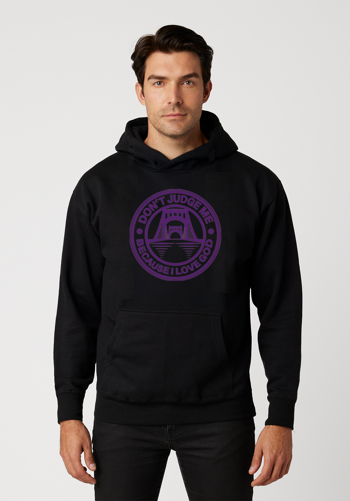 Black – Unisex Faith Hoodie – The Capital