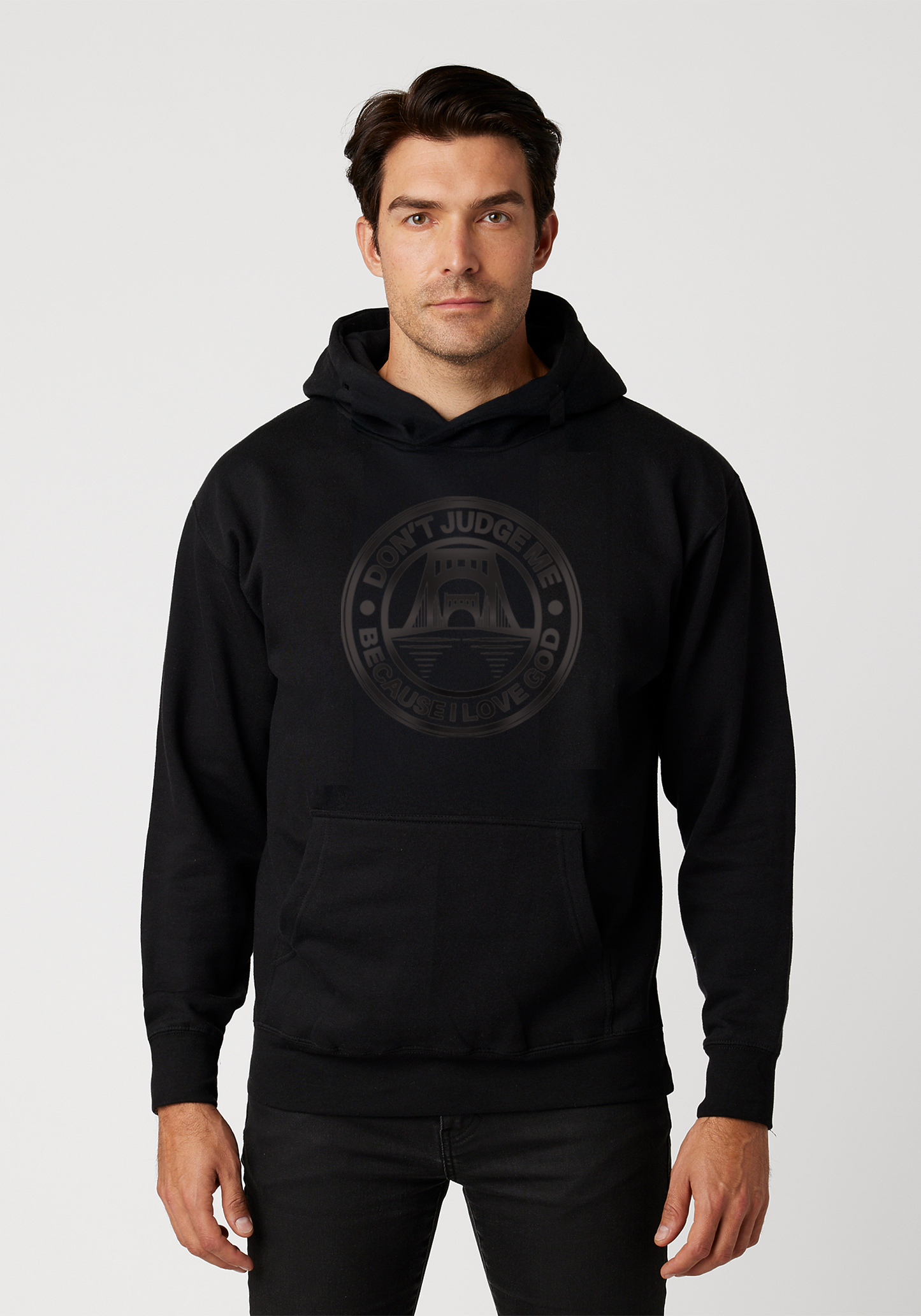 Black – Unisex Faith Hoodie – The Capital