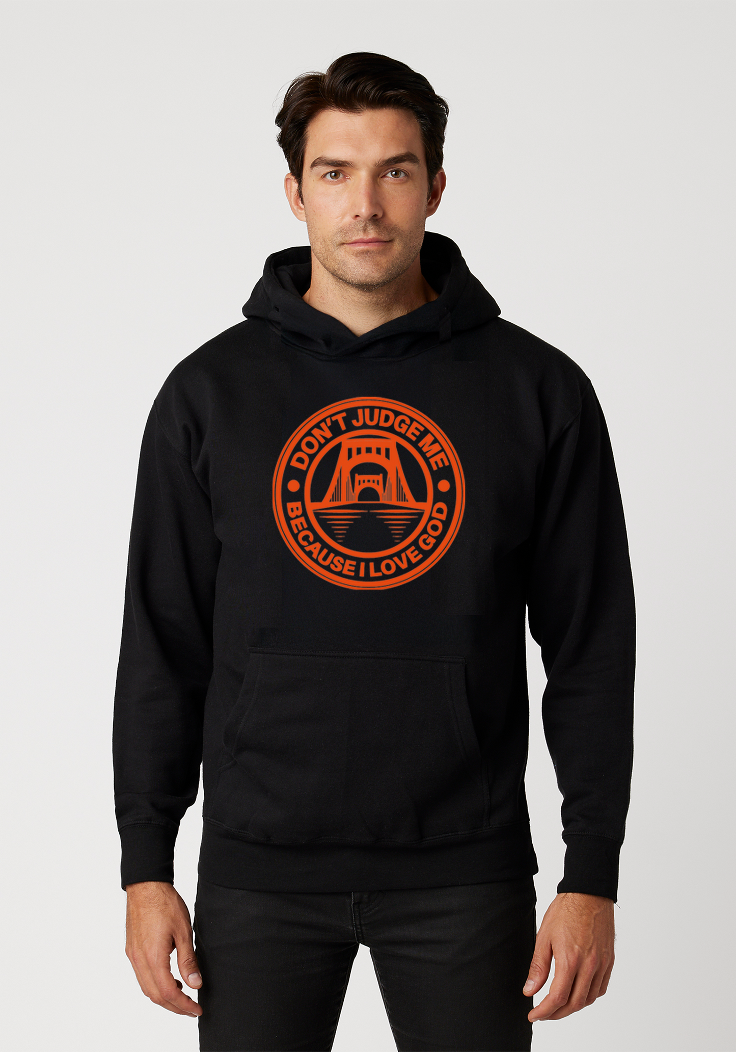 Black – Unisex Faith Hoodie – The Capital