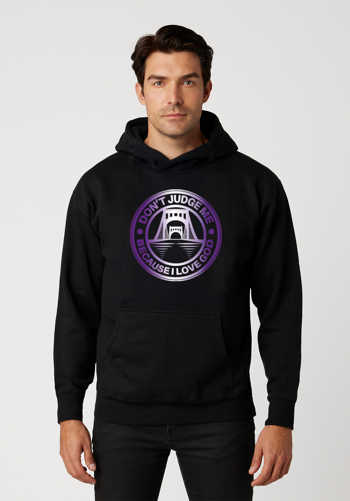 Black – Unisex Faith Hoodie – The Capital