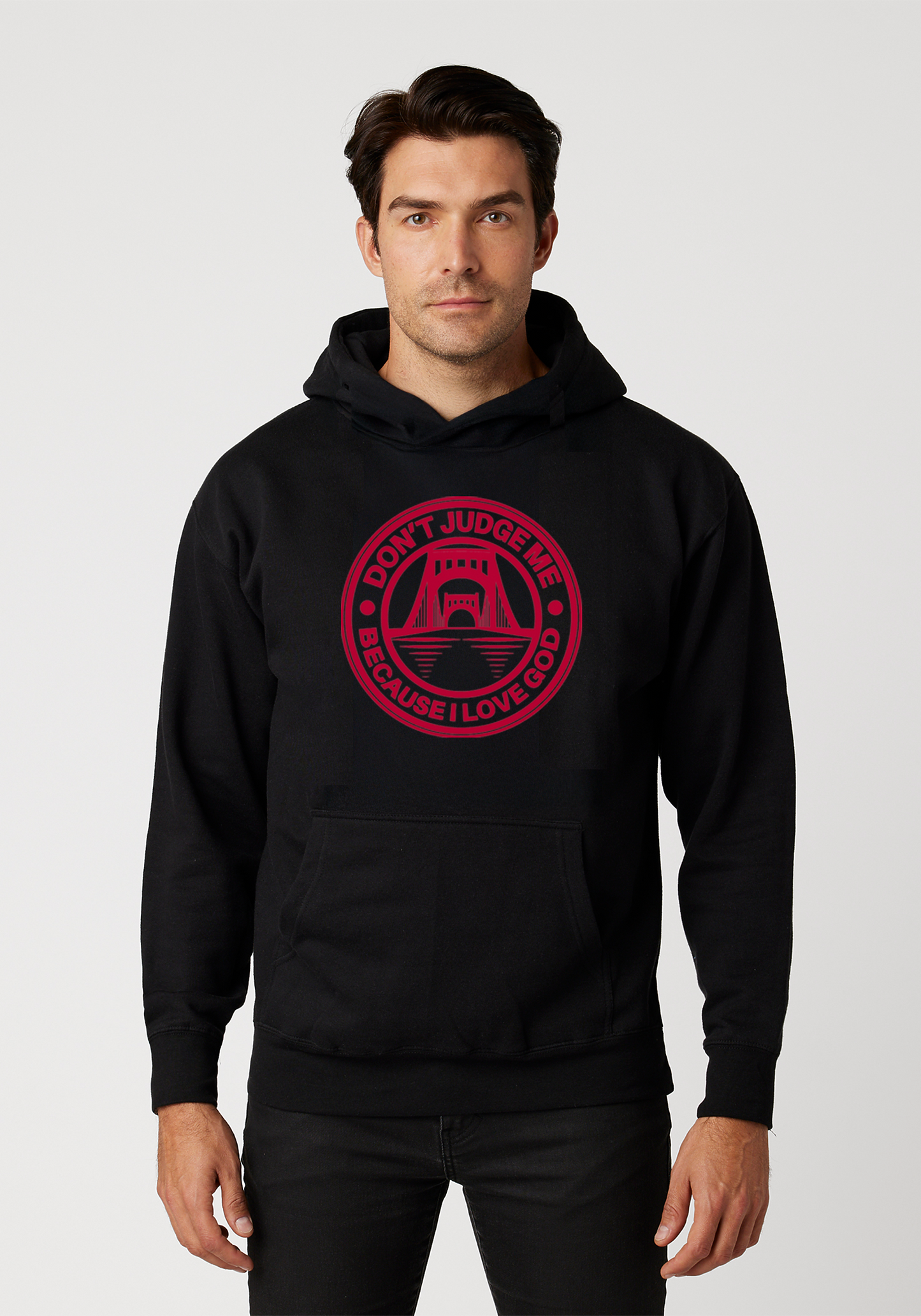 Black – Unisex Faith Hoodie – The Capital