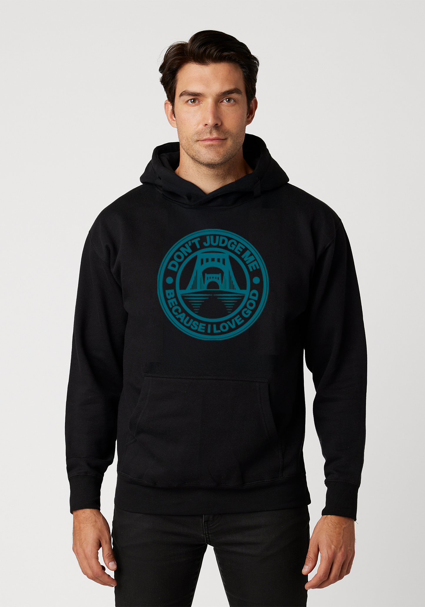 Black – Unisex Faith Hoodie – The Capital