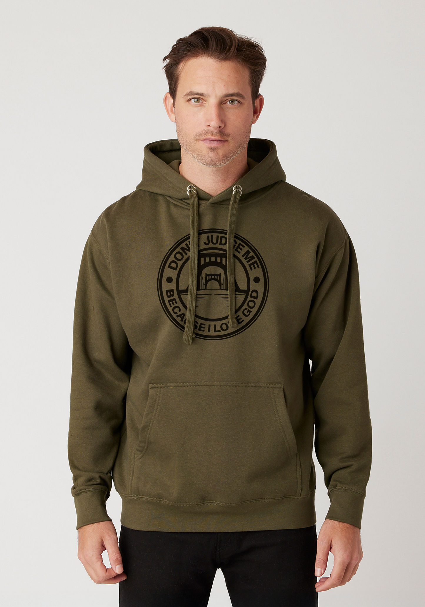 Military Green - Unisex Faith Hoodie – The Capital