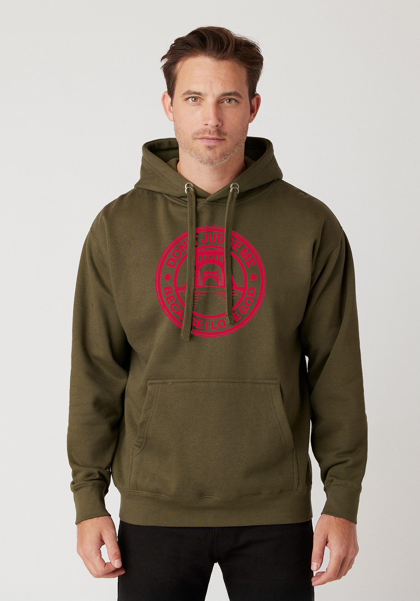 Military Green - Unisex Faith Hoodie – The Capital
