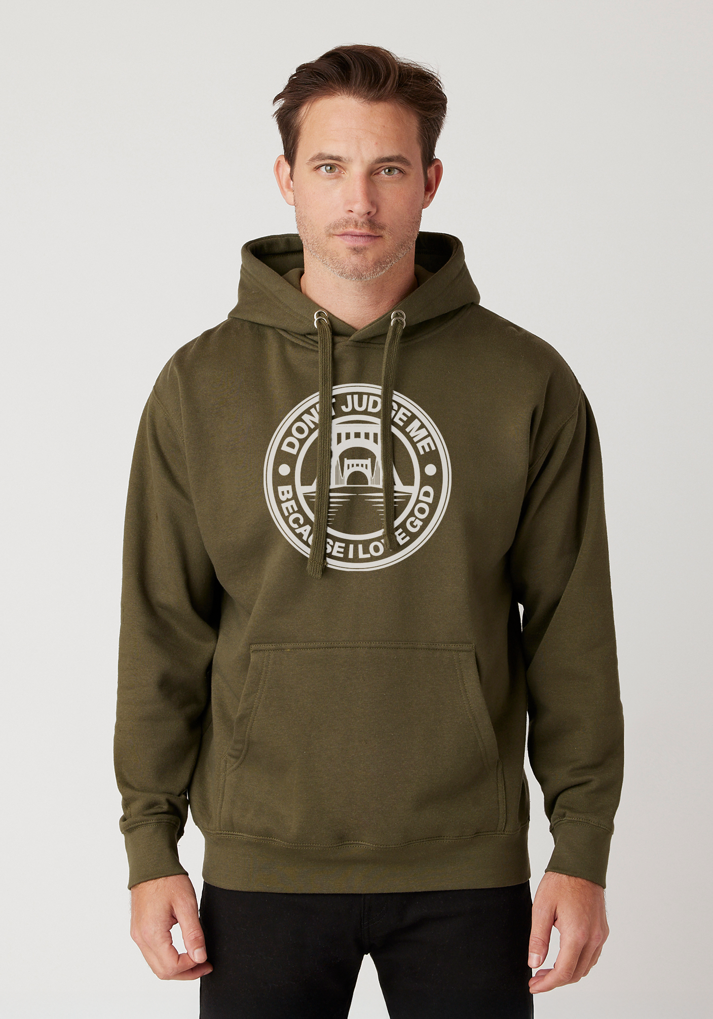 Military Green - Unisex Faith Hoodie – The Capital
