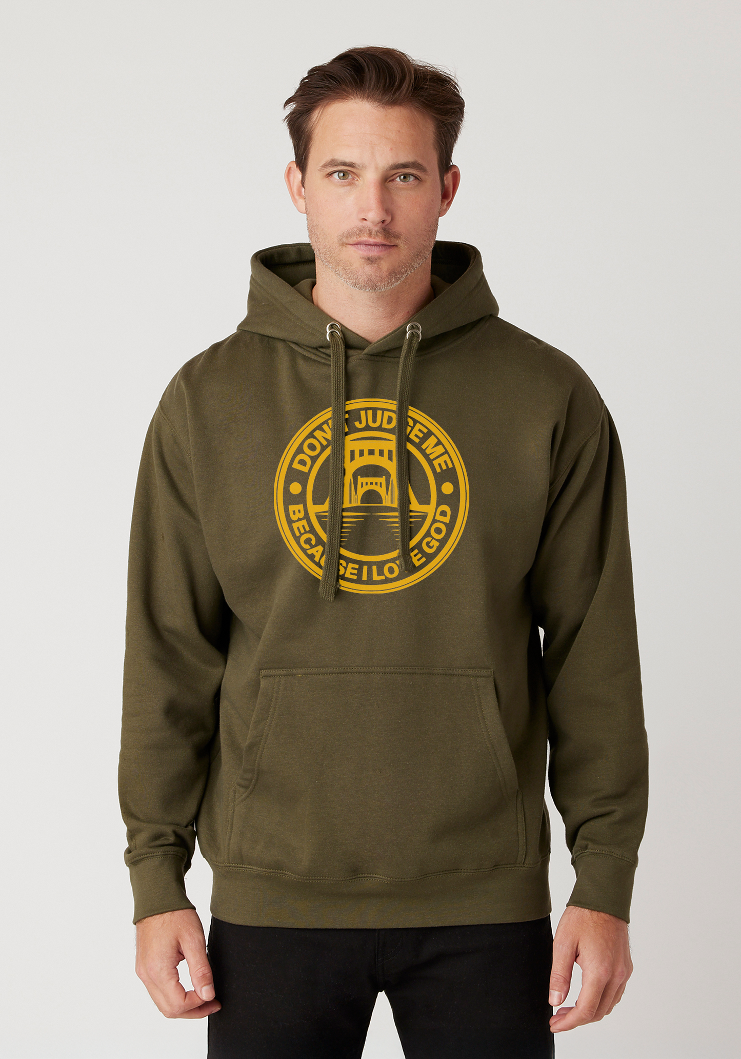 Military Green - Unisex Faith Hoodie – The Capital