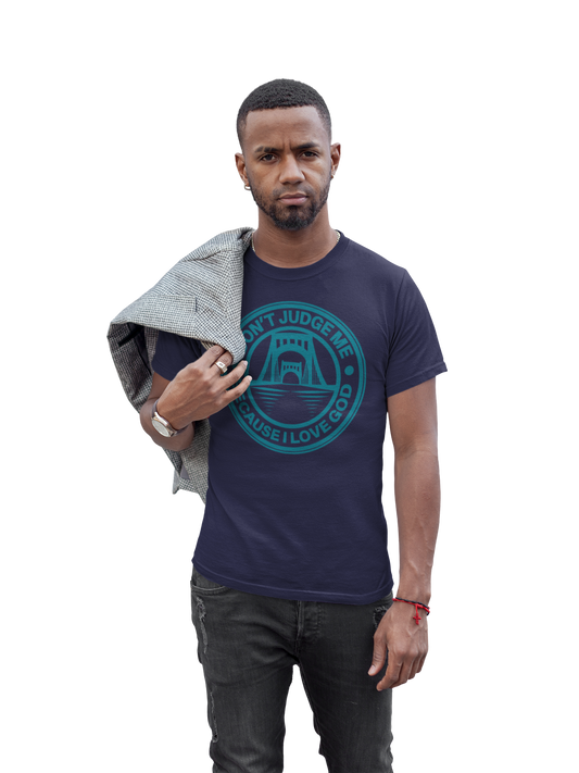 Navy - Unisex Faith Tee – The Capital