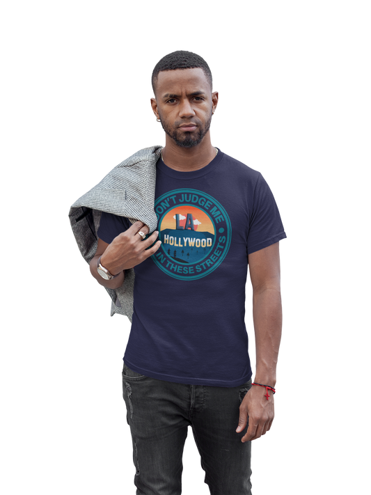 Navy Blue - Signature Tee – Hollywood