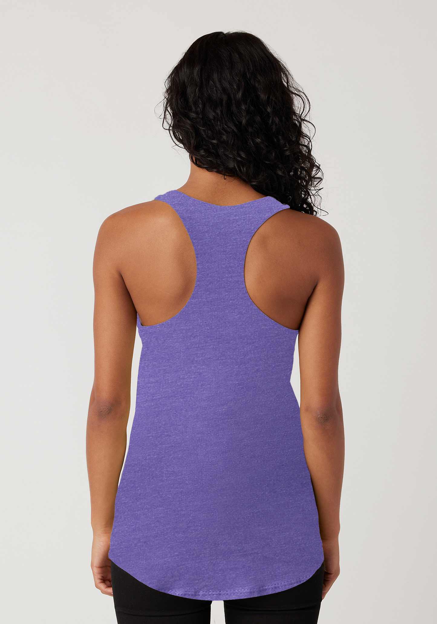 Purple Heather Women's Racerback Tank - The Capital