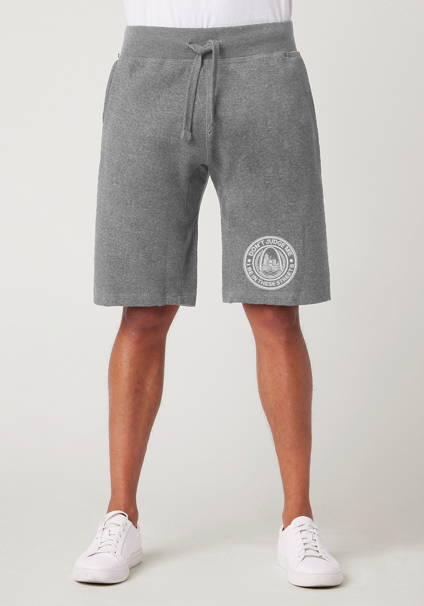 Heather Gray Signature Shorts - The Lou
