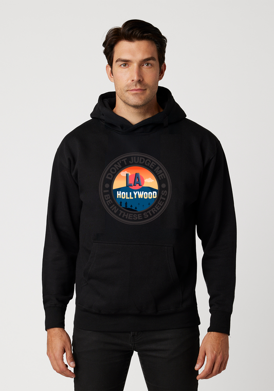 Black – Unisex Signature Hoodie – Hollywood