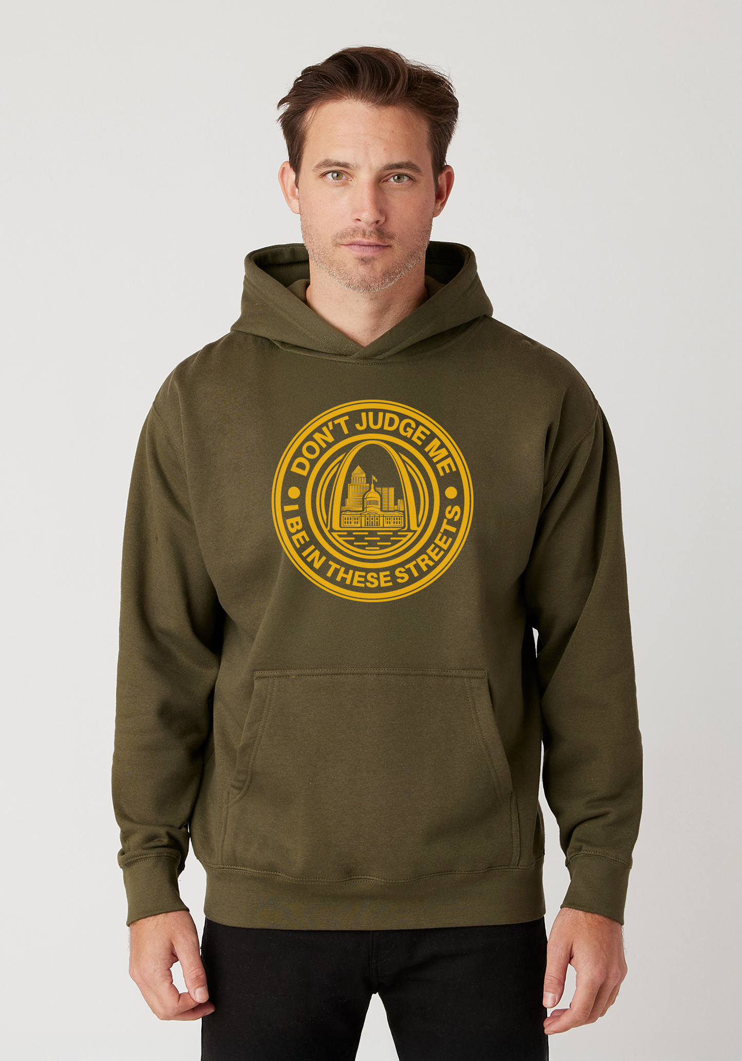Military Green – Unisex Signature Hoodie – The Lou