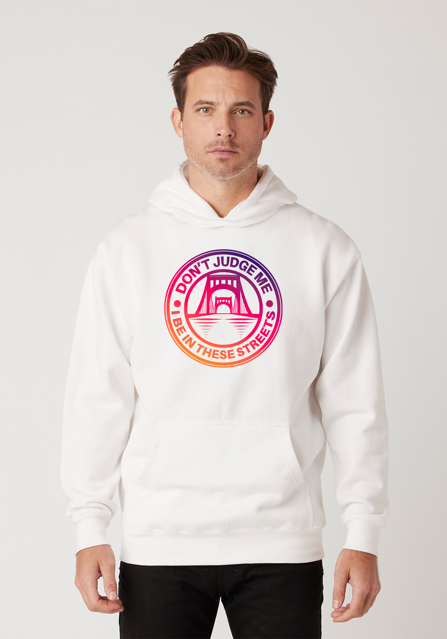 White - Unisex Signature Hoodie – The Capital