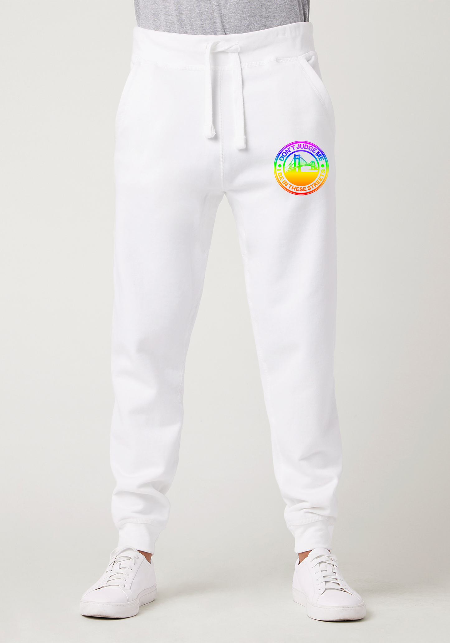 White Premium Jogger - The Bay