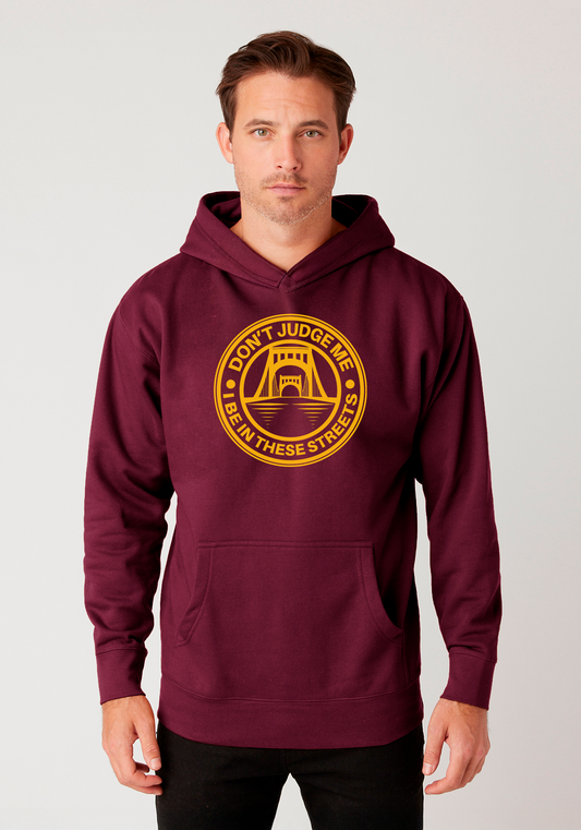 Sacramento - Maroon Hoodie