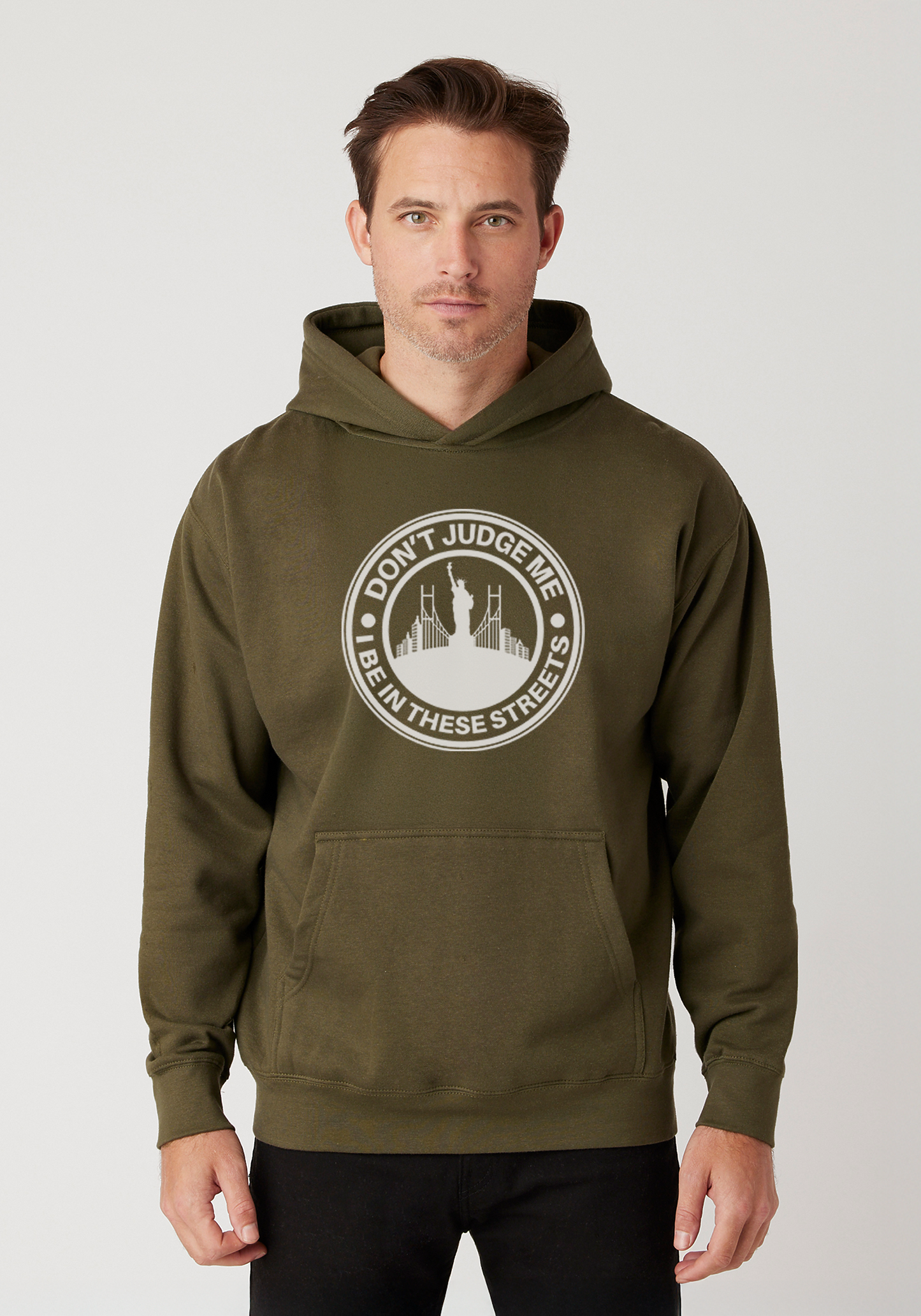 Military Green – Unisex Signature Hoodie – The City (NYC)
