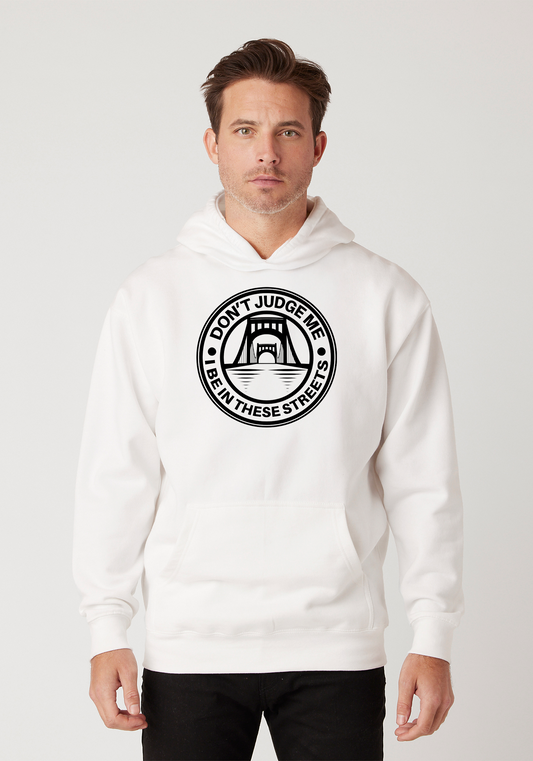 White - Unisex Signature Hoodie – The Capital