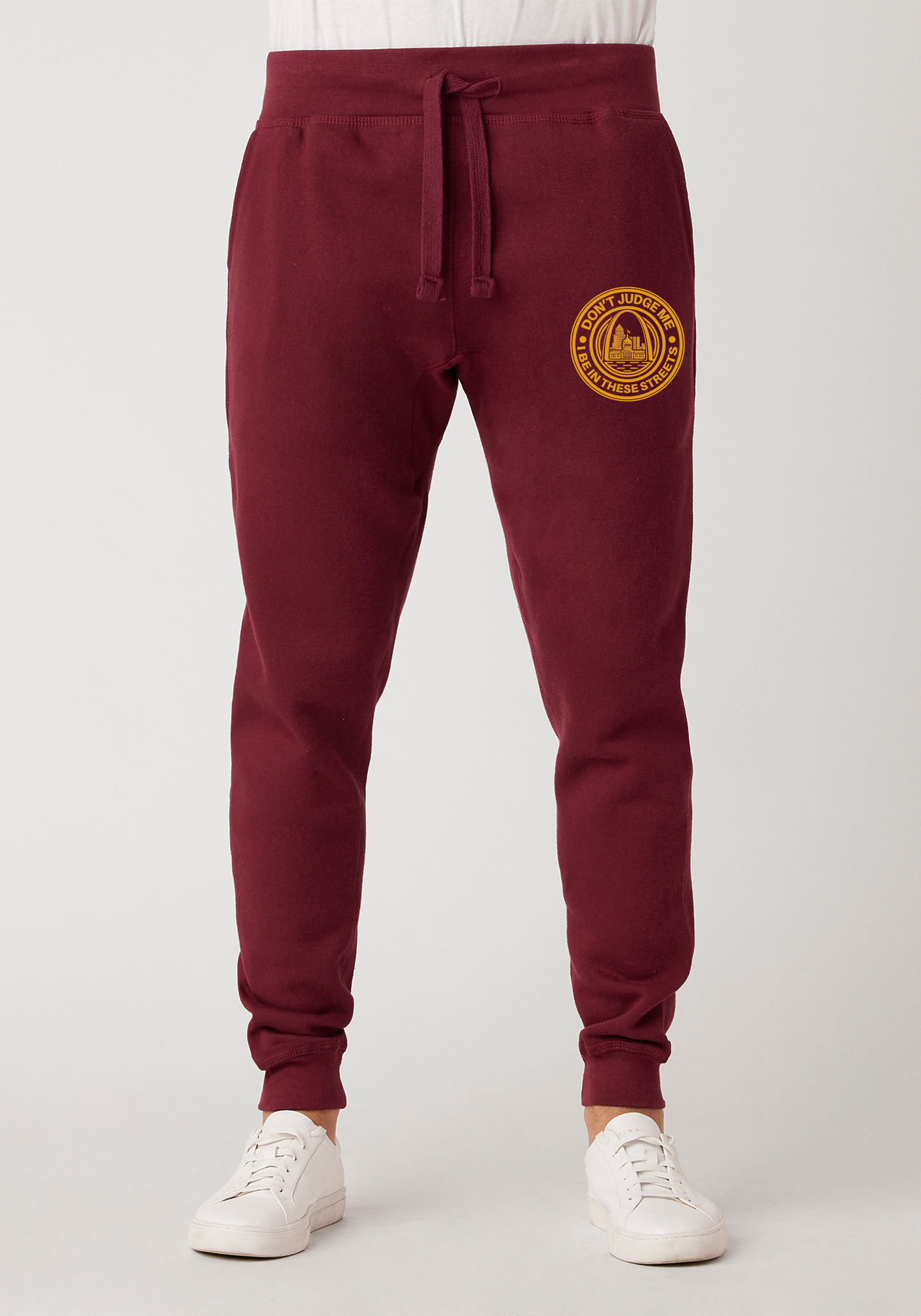 Maroon Premium Jogger - The Lou