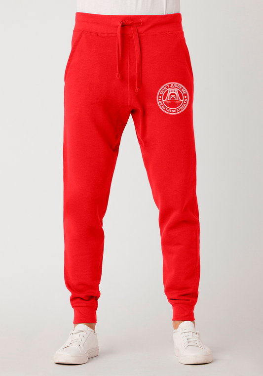 Red Premium Jogger - The Capital