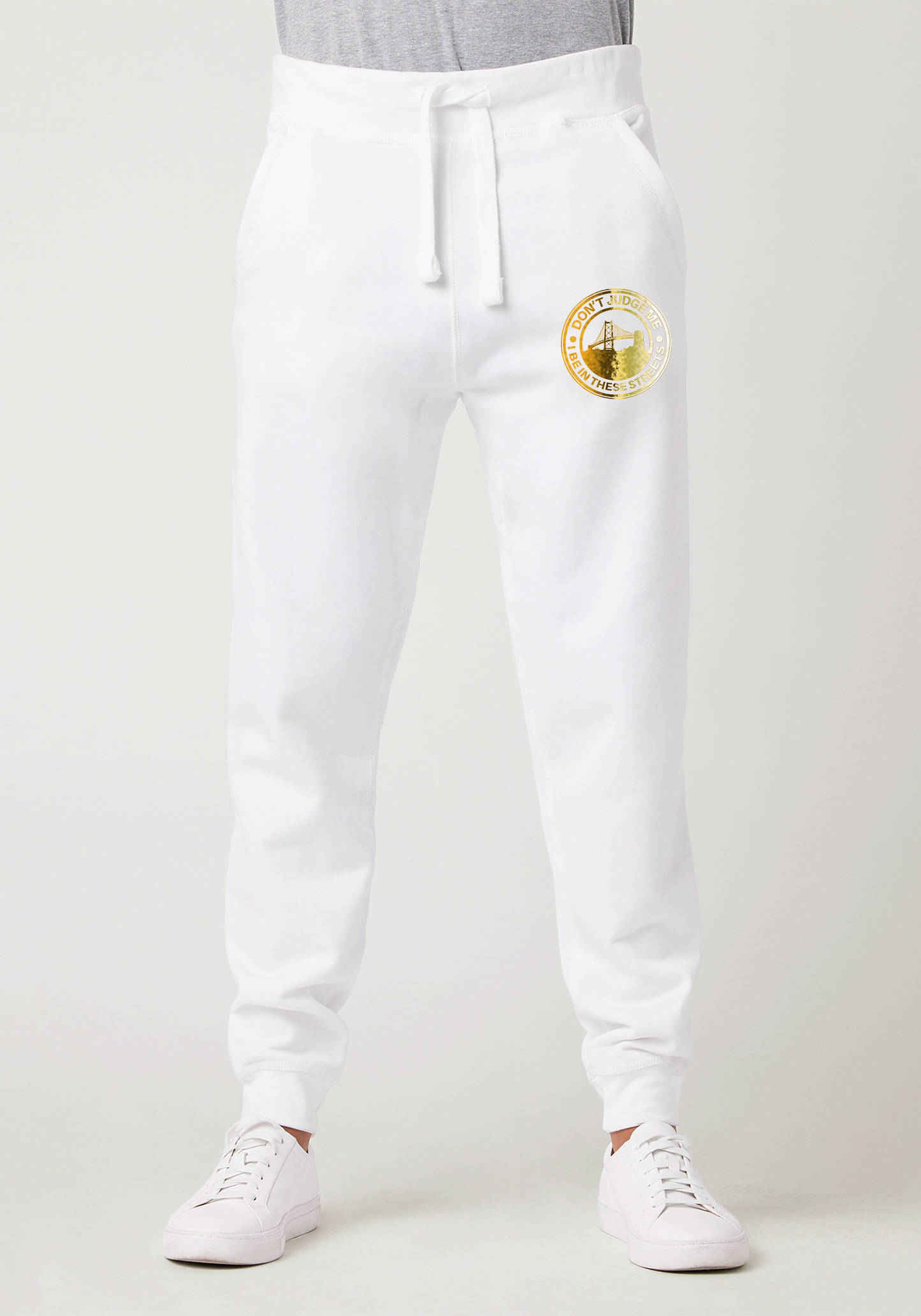 White Premium Jogger - The Bay