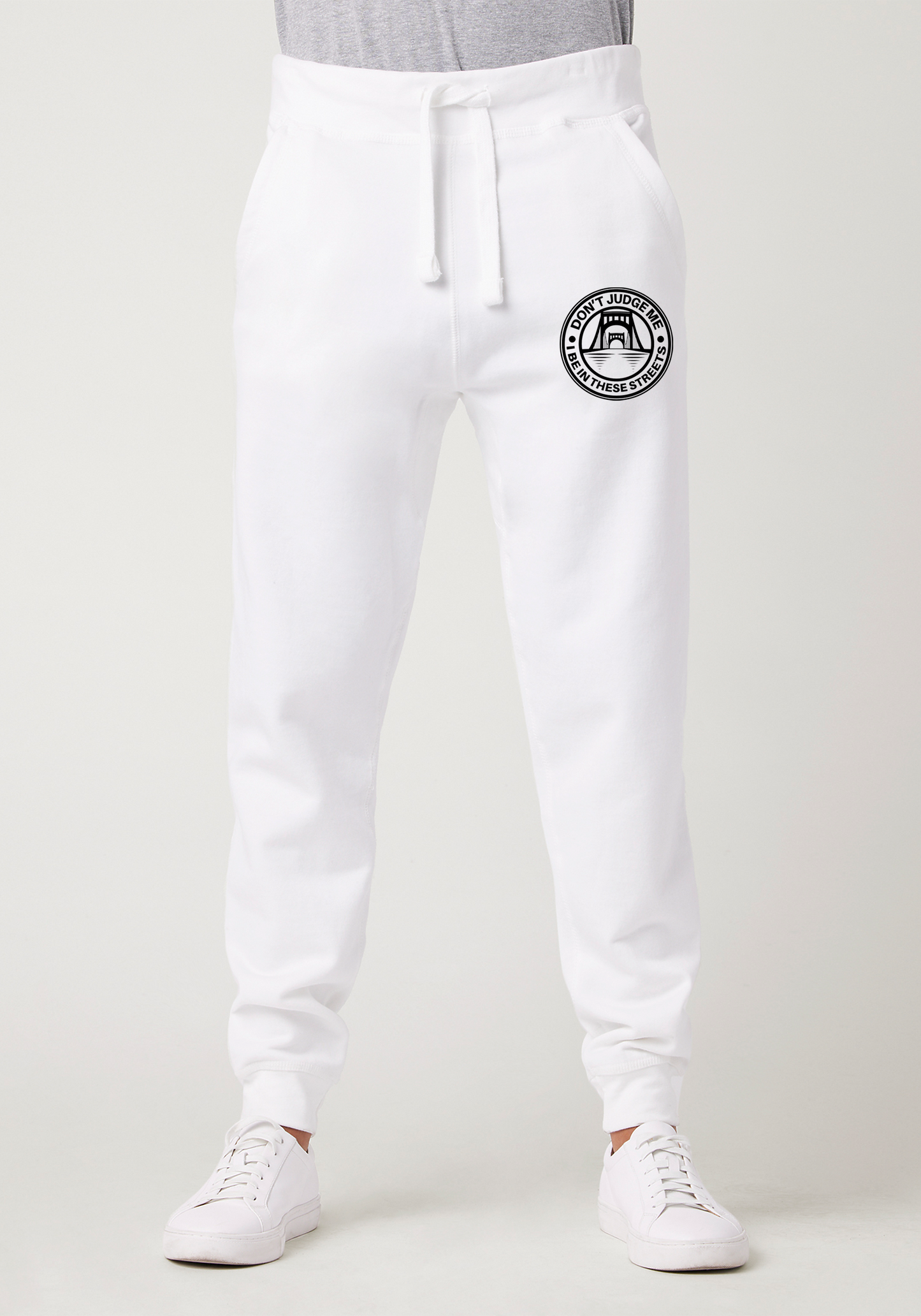 White Premium Jogger - The Capital