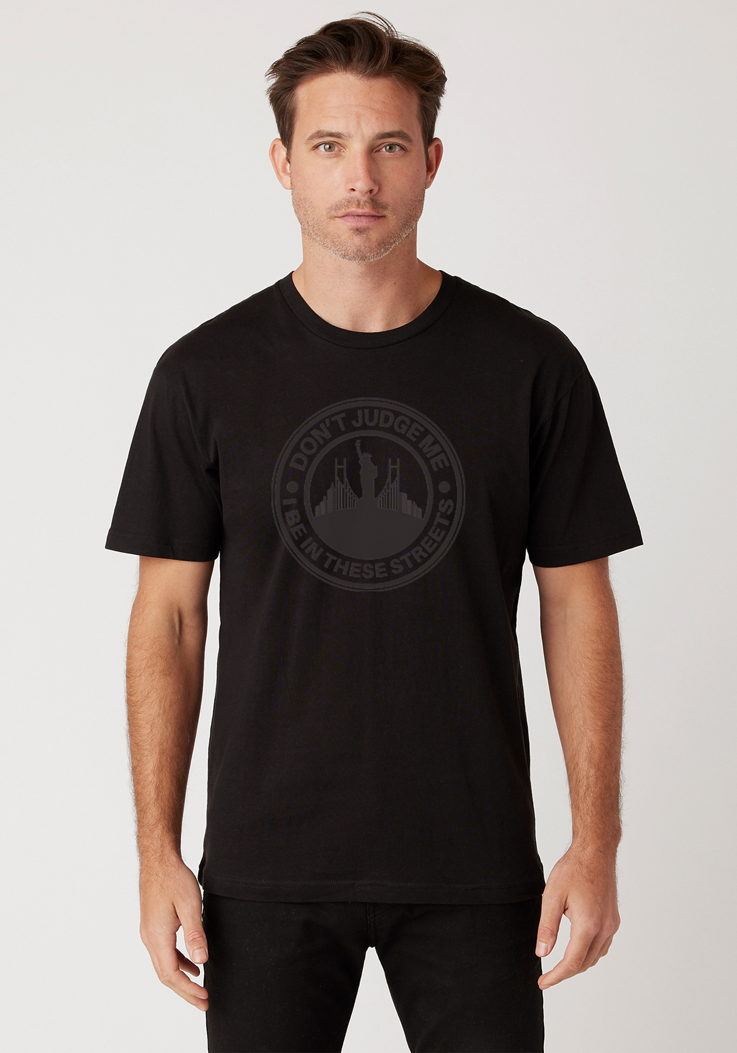 Black - Signature Tee - The City