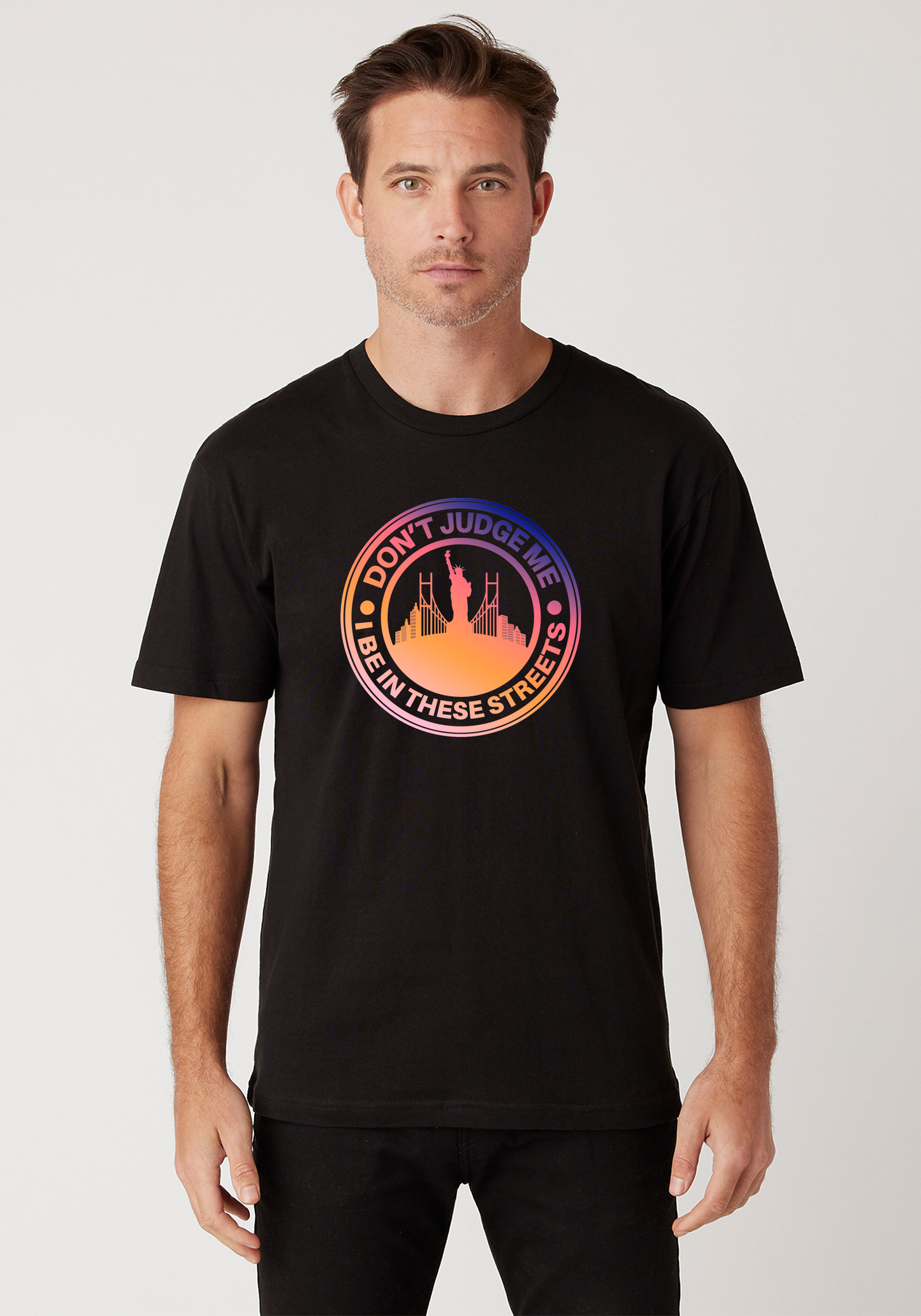 Black - Signature Tee - The City