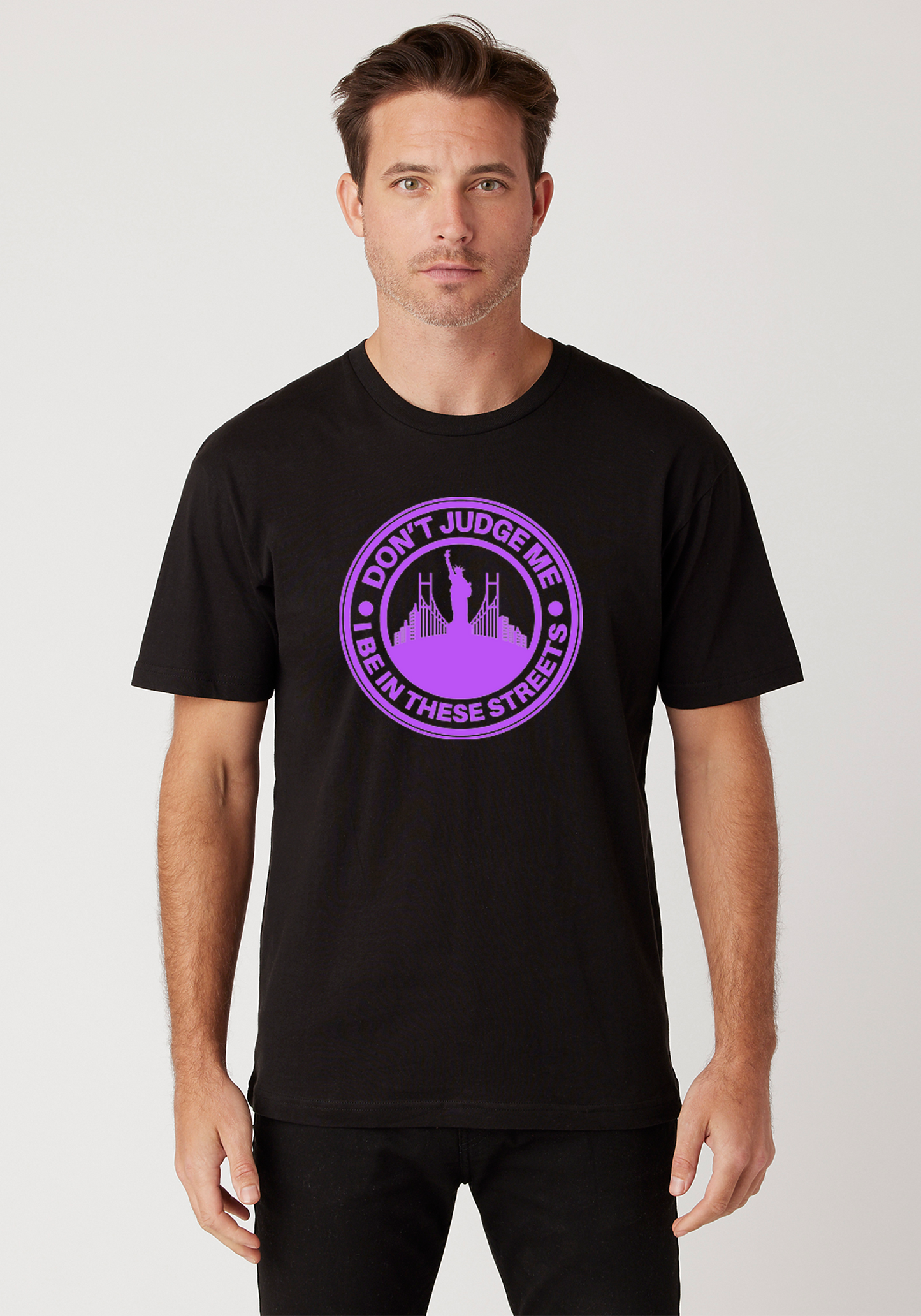 Black - Signature Tee - The City