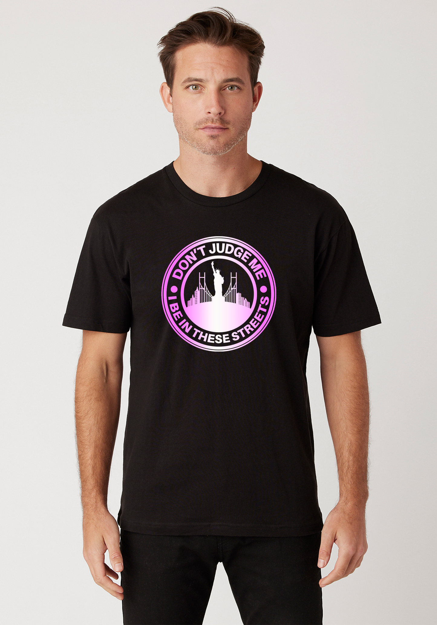 Black - Signature Tee - The City