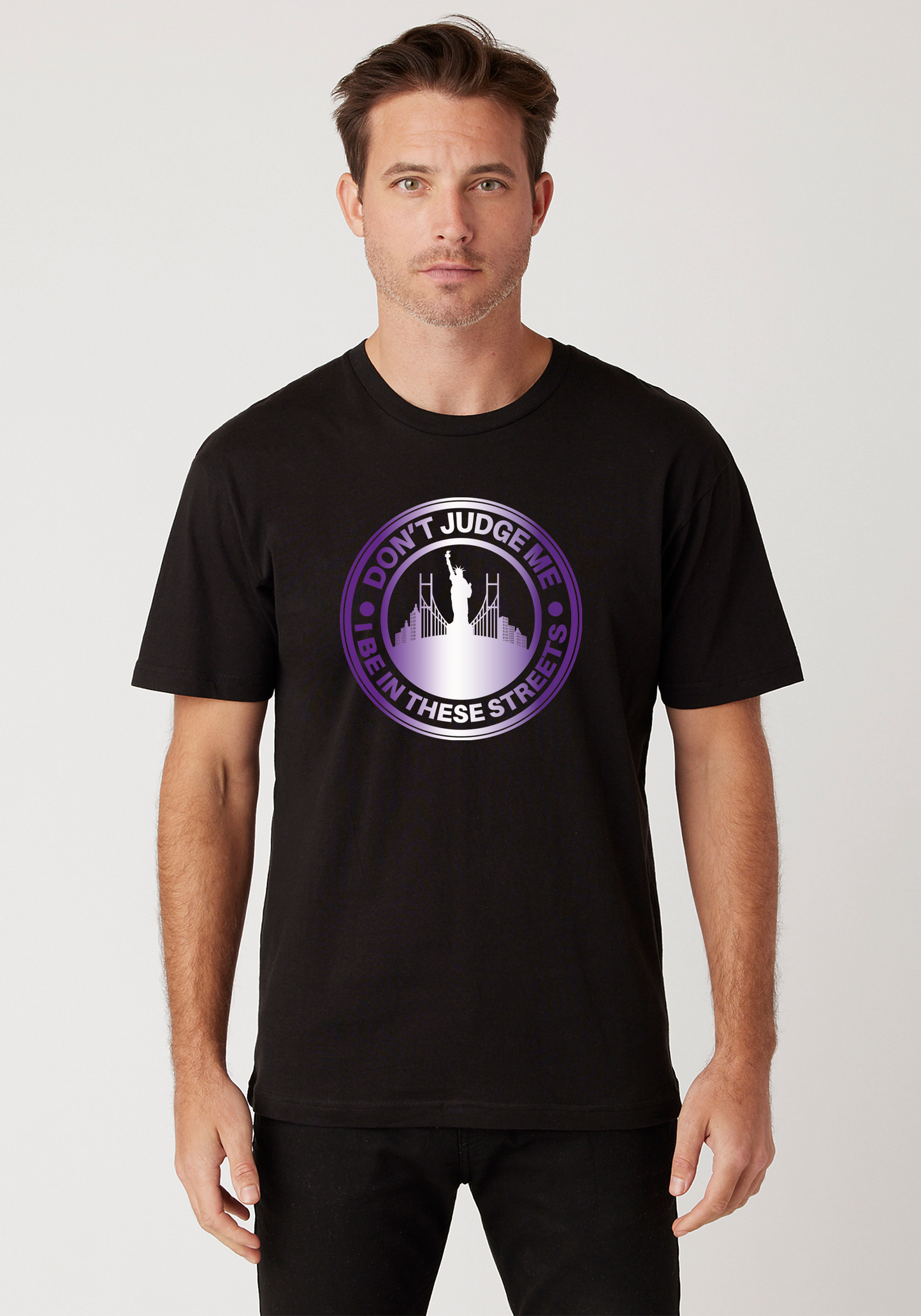 Black - Signature Tee - The City