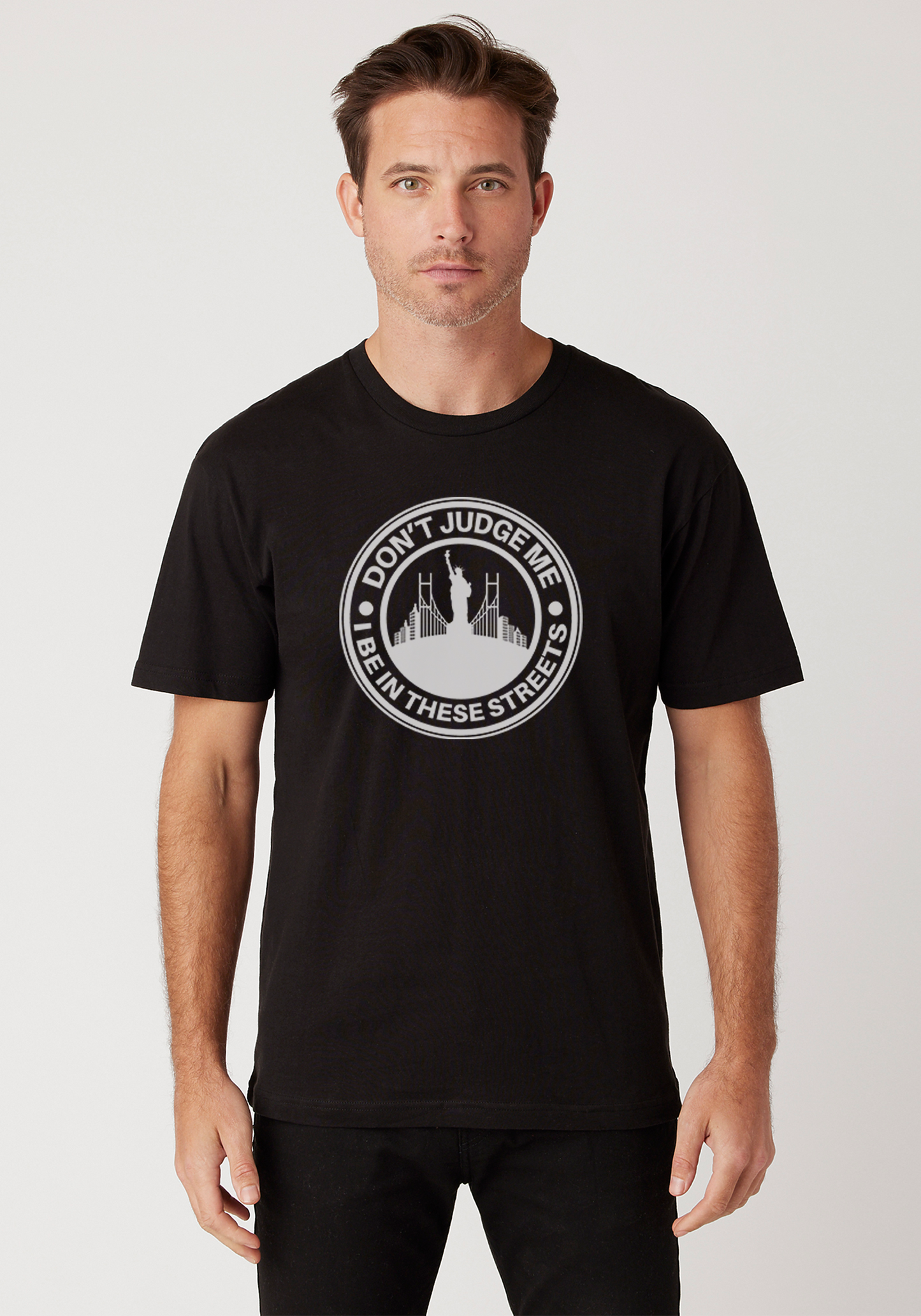 Black - Signature Tee - The City