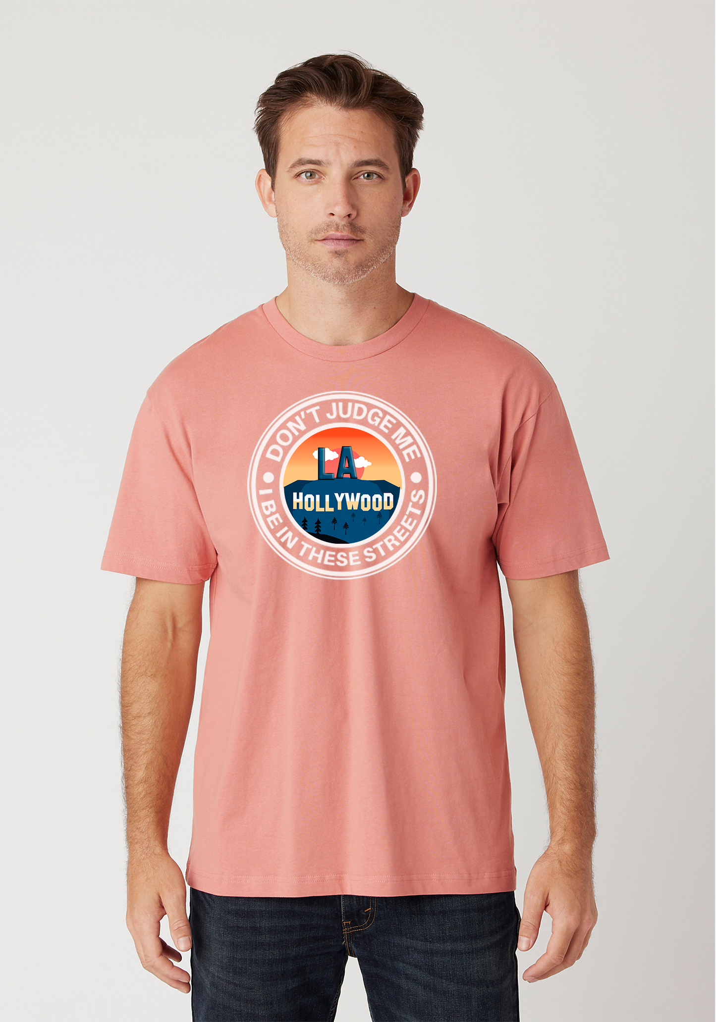 Dusty Rose - Signature Tee - Hollywood