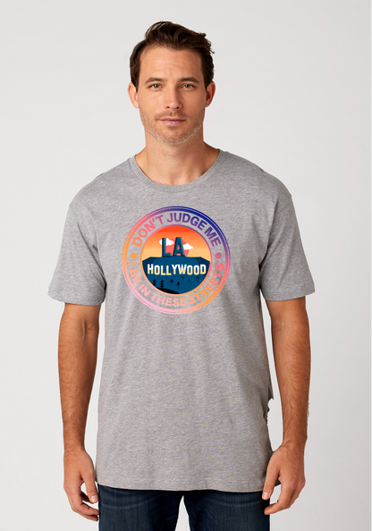 Heather Gray Unisex T-Shirt - Hollywood