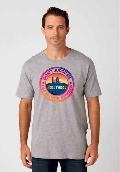 Heather Gray Unisex T-Shirt - Hollywood