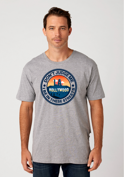 Heather Gray Unisex T-Shirt - Hollywood