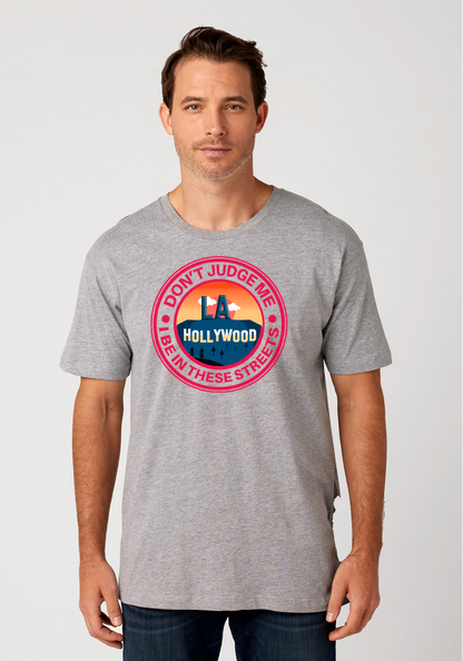 Heather Gray Unisex T-Shirt - Hollywood