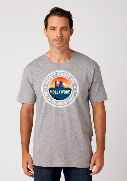 Heather Gray Unisex T-Shirt - Hollywood