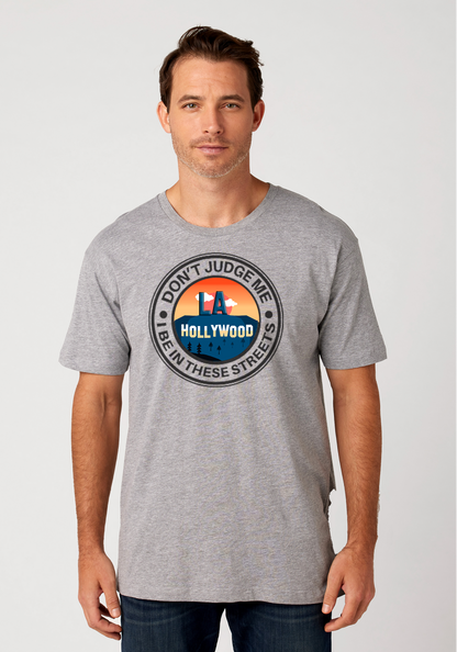 Heather Gray Unisex T-Shirt - Hollywood