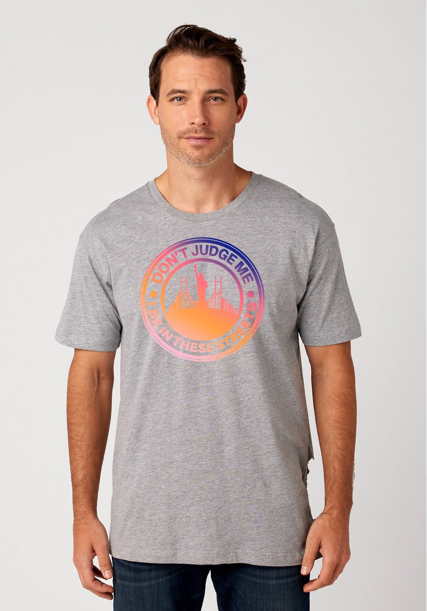 Heather Gray Unisex T-Shirt - The City