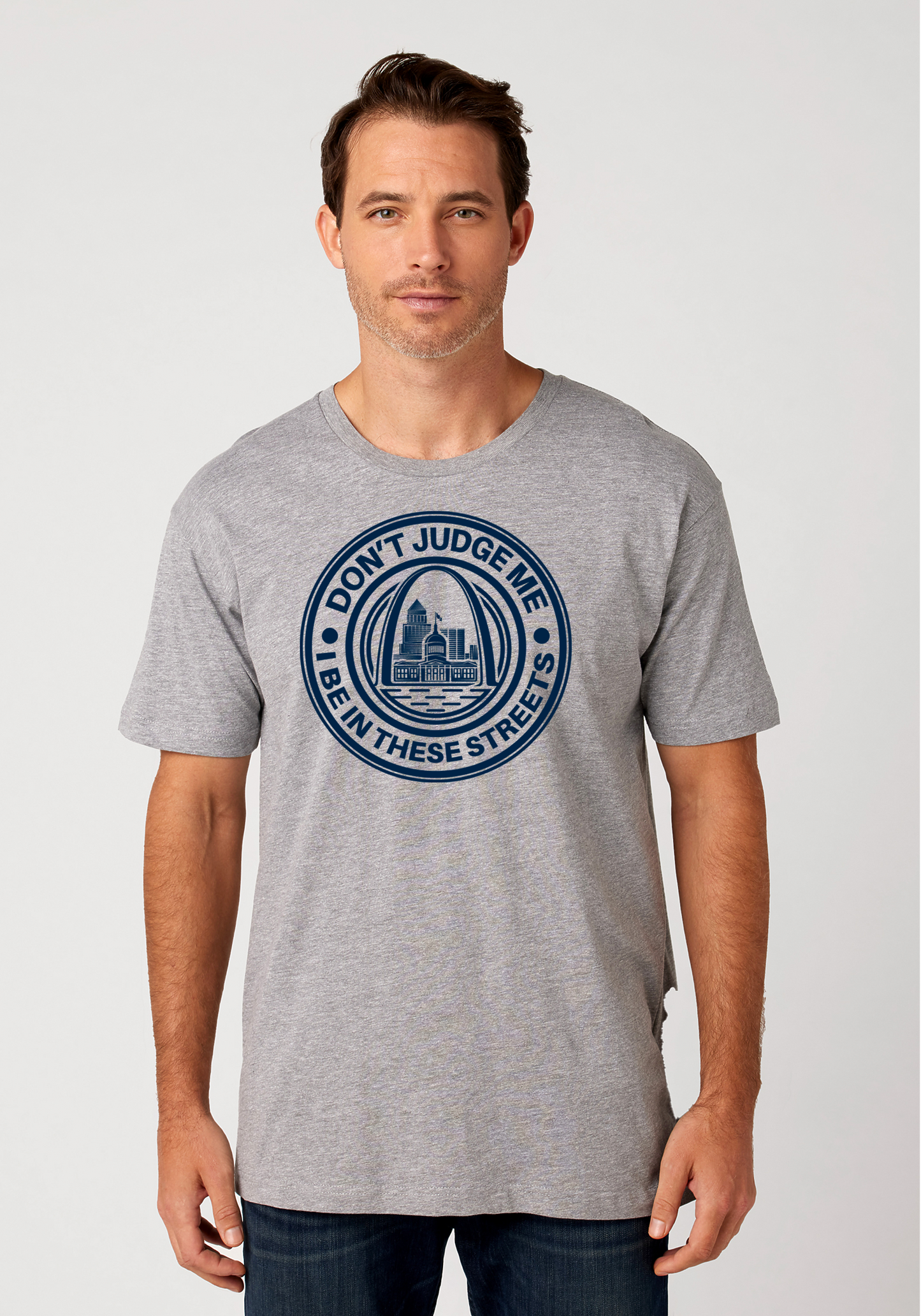 Heather Gray Unisex T-Shirt - The Lou