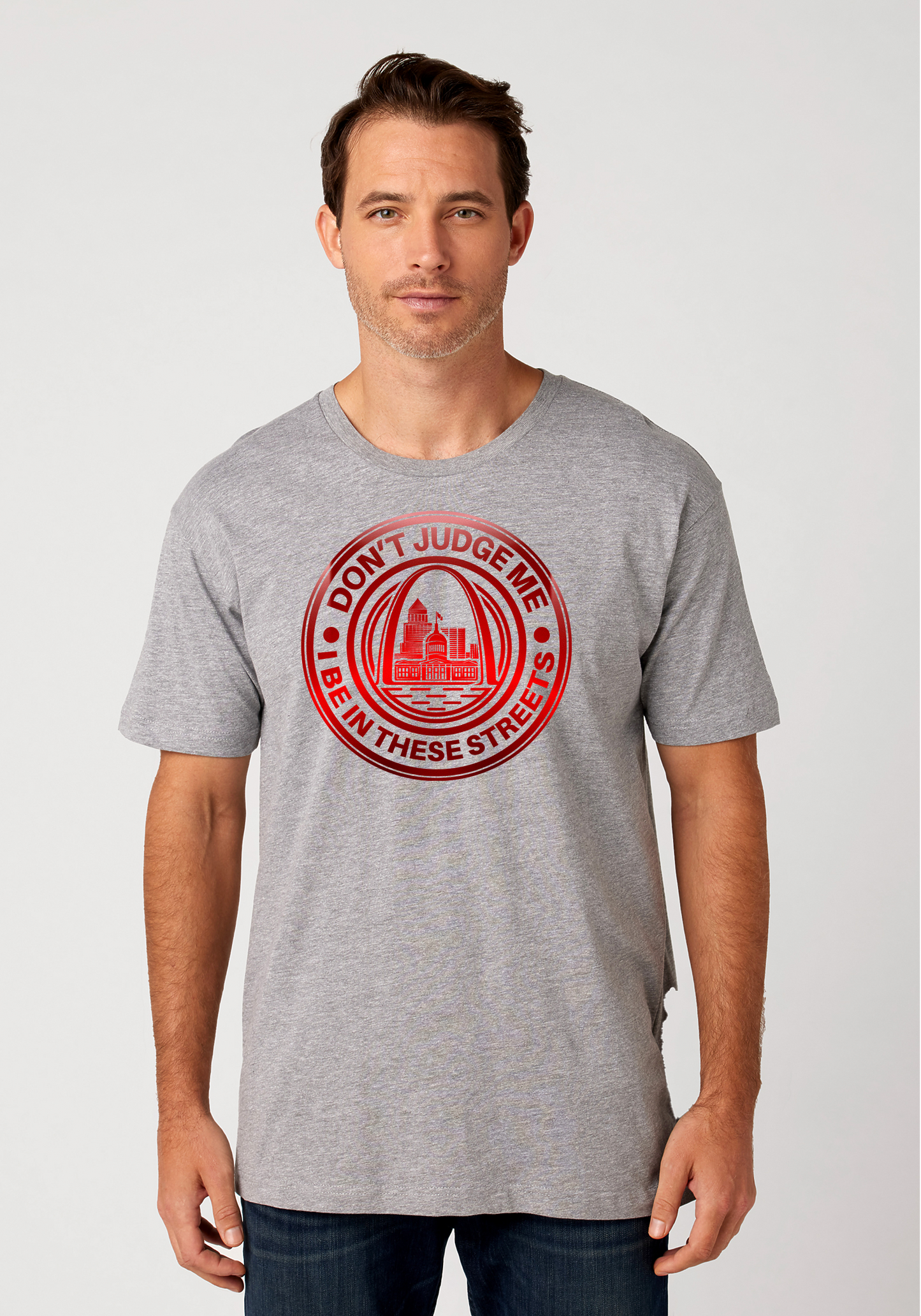 Heather Gray Unisex T-Shirt - The Lou